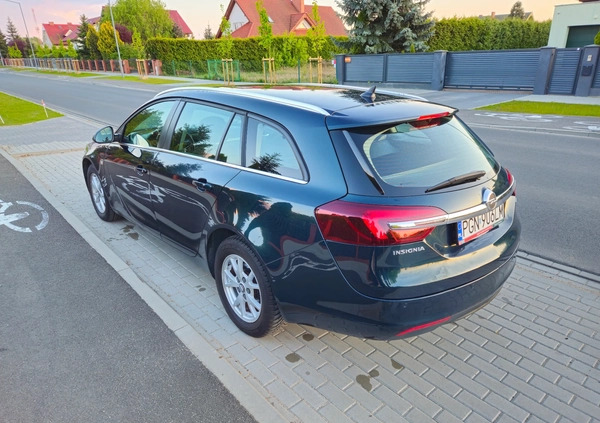 Opel Insignia cena 29900 przebieg: 253000, rok produkcji 2014 z Gniezno małe 154